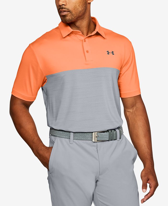 Under Armour Men's Colorblocked Polo - Macy's