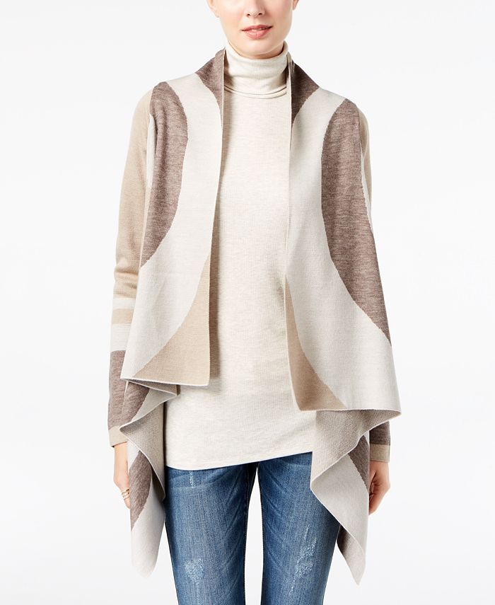 Inc draped cardigan clearance