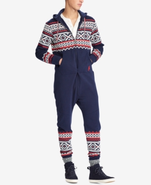 POLO RALPH LAUREN MEN'S FAIR ISLE ONESIE