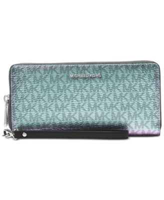 michael kors iridescent wallet