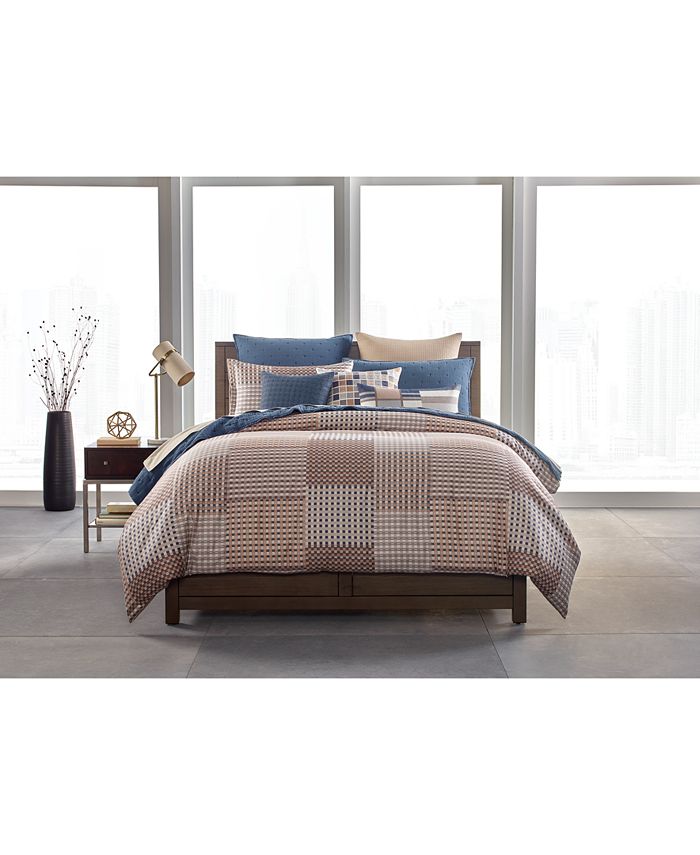 Hotel Collection CLOSEOUT! Patchwork Twin Comforter, Created for Macy's Macy's