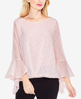 vince camuto bell sleeve top