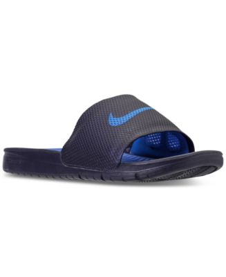 Nike Men's Benassi Solarsoft Slide Sandals from Finish Line - Macy's
