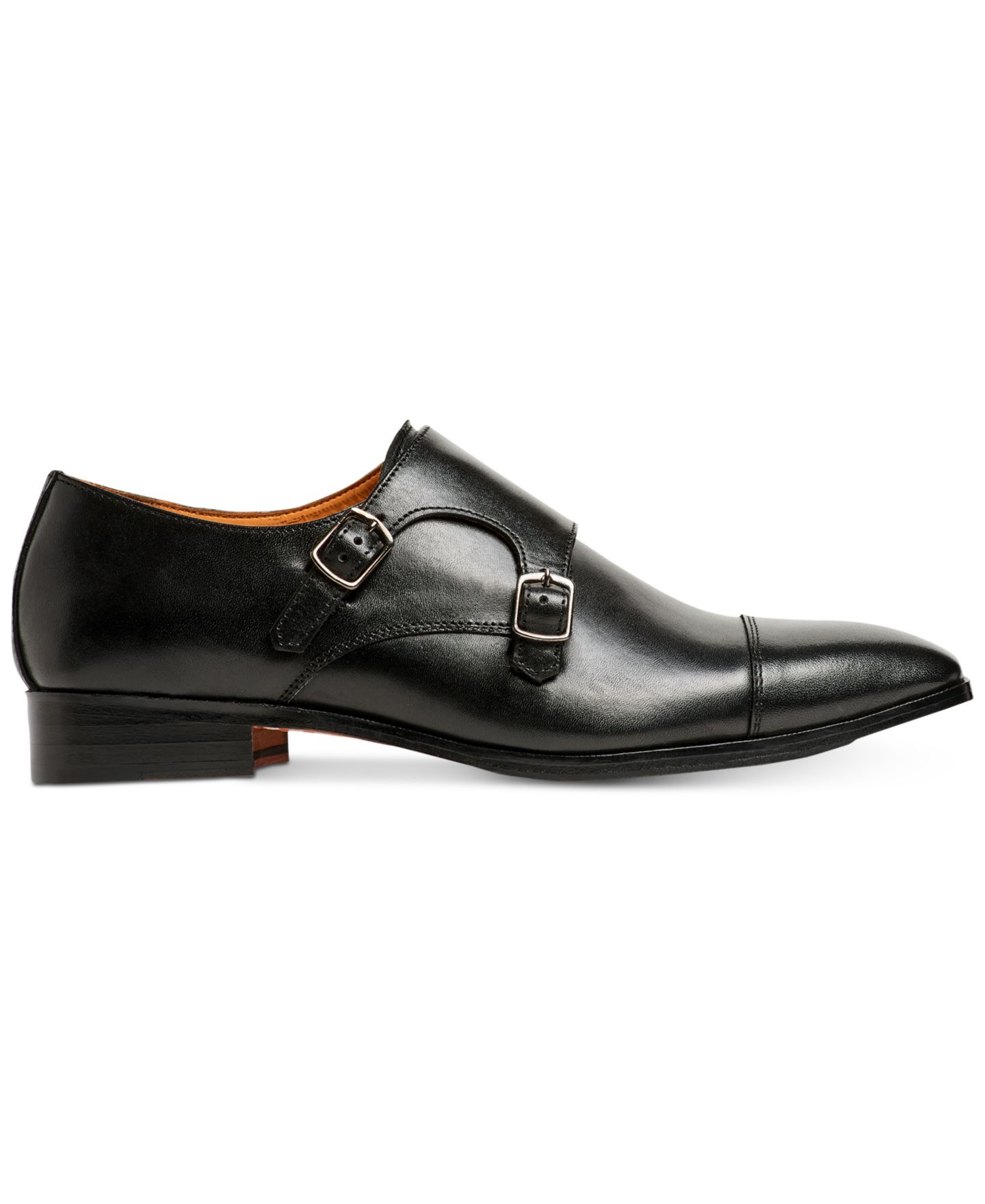 Мужские туфли Carlos by Carlos Santana Passion Double Monk-Strap, цвет: Чёрный — фото 2