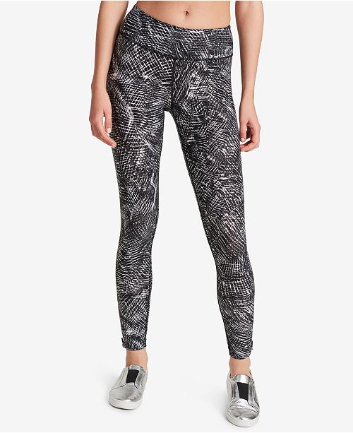 DKNY Sport Printed Athletic Leggings & Reviews Pants & Leggings