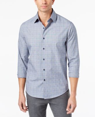 Tasso Elba - Men's Piola Plaid-Print Shirt