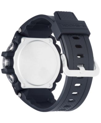 Men's Black Resin Strap Watch 53.8mm