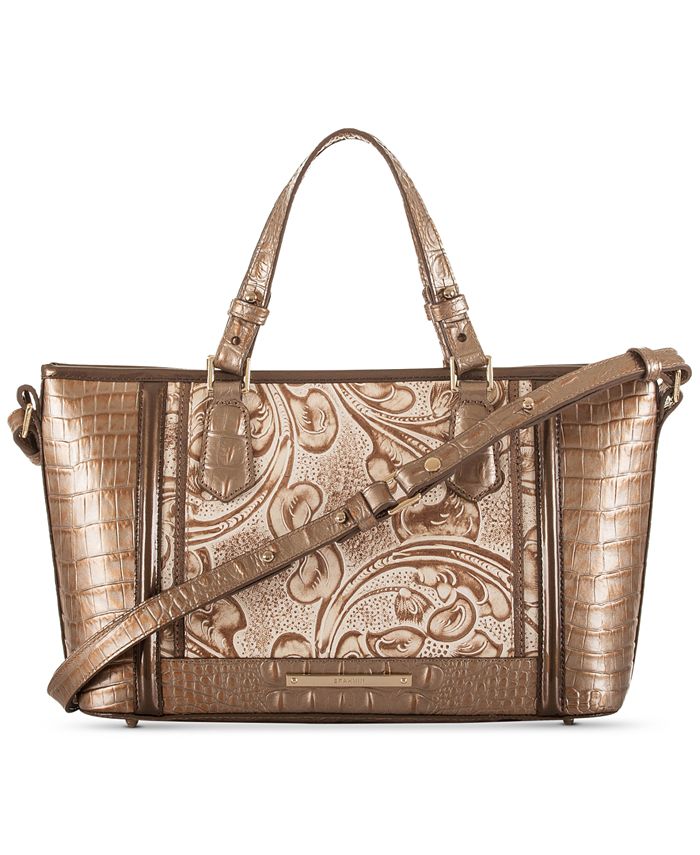 Brahmin Mini Asher Rose Gold Bourdelle Satchel Macy s