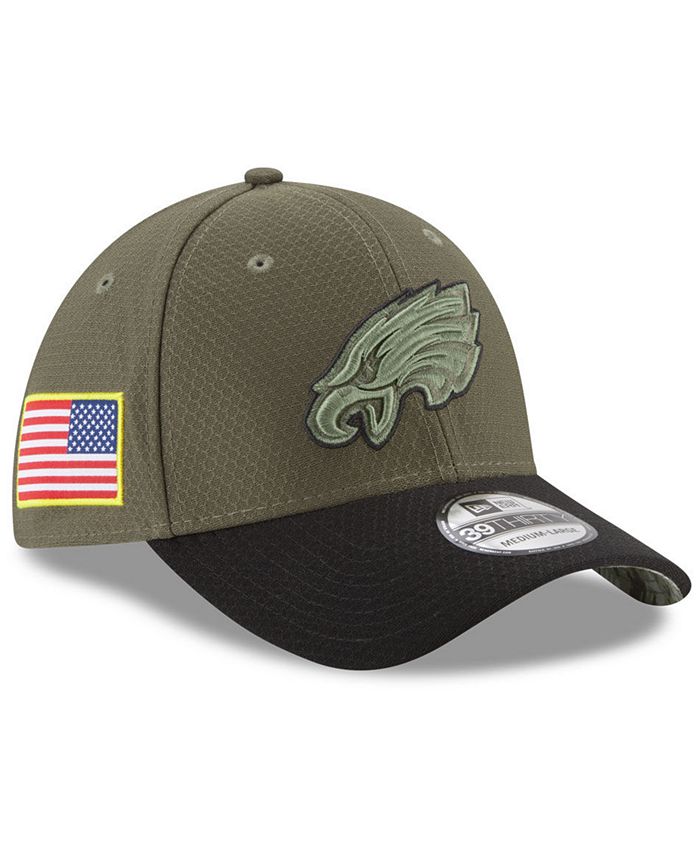 New Era 39Thirty Cap Salute to Service Philadelphia Eagles 