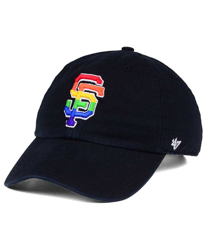 47 Brand San Francisco Giants Pride CLEAN UP Cap - Macy's