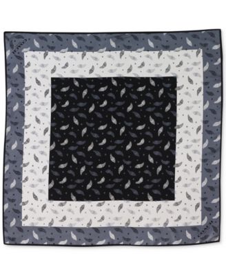 COACH - Heart Feather Silk-Twill Square Scarf
