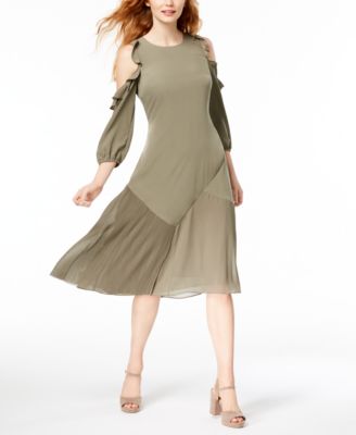 Bar III Cold Shoulder Maxi Dress main image 0