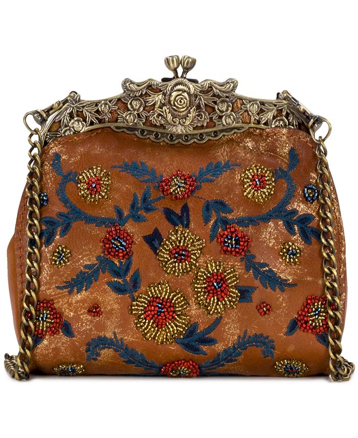 Patricia Nash Provencal Escape Beaded Carmonita Small Frame Clutch - Macy's