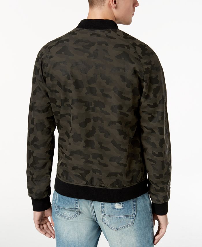 American Rag Men's Camo Bomber Jacket, Created for Macy's & Reviews ...