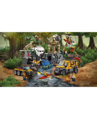 LEGO® City 813-Pc. Jungle Exploration Site Set 60161 - Macy's