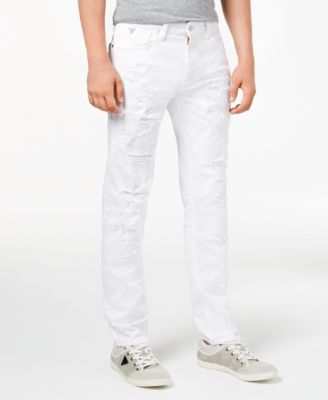 guess white pants