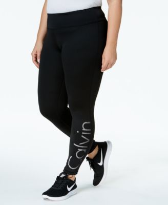 calvin klein plus size leggings