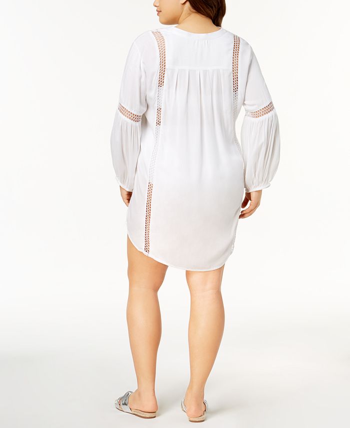 Raviya Plus Size Crochet CoverUp Macy's