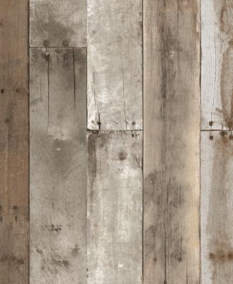 Wood Peel and Stick Wallpaper