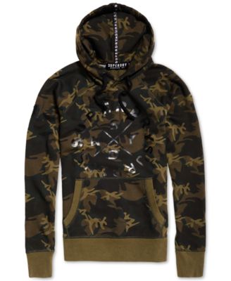 superdry camouflage hoodie