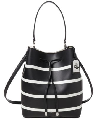 ralph lauren striped bag