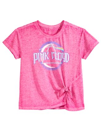 Awake - Tie-Front Pink Floyd T-shirt, Big Girls (7-16)