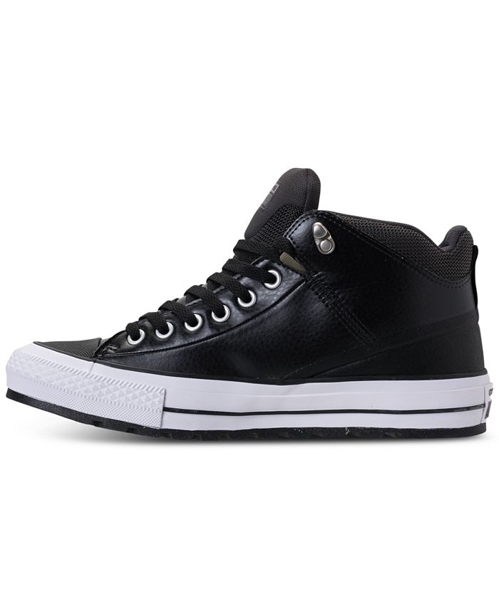 Converse Men's Chuck Taylor All Star Street Mid Leather Casual ...