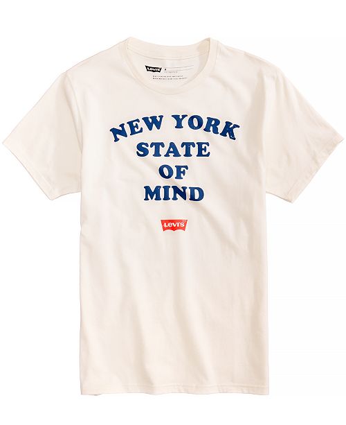Levi S Men S New York State Of Mind Graphic Print T Shirt