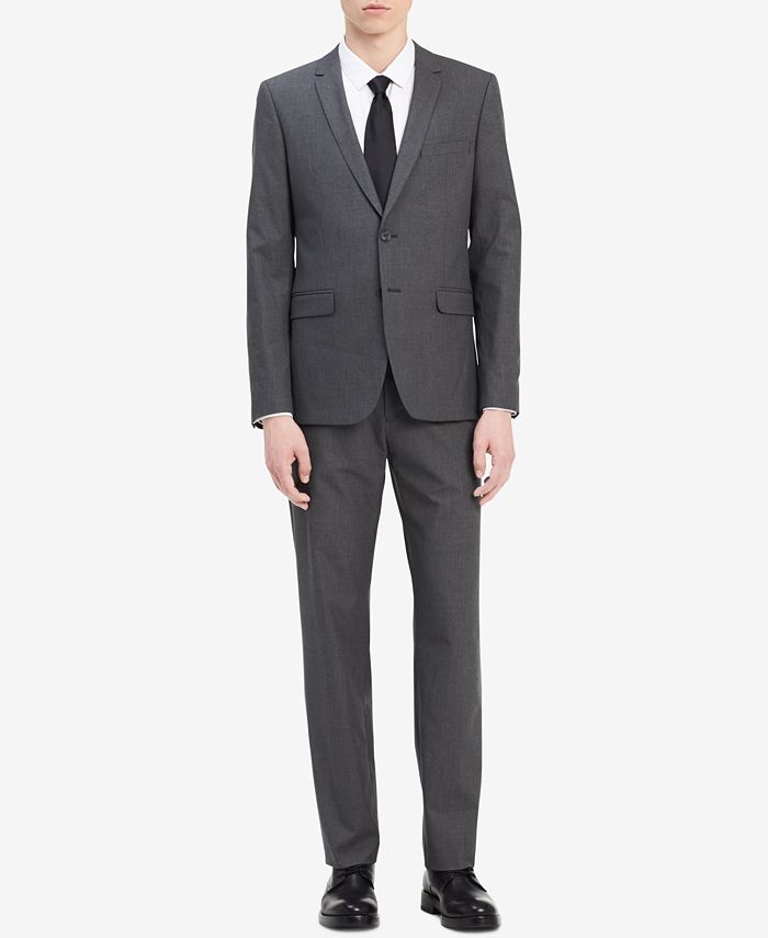 Calvin Klein Men's Infinite Slim-Fit Suit Separates & Reviews - Suits &  Tuxedos - Men - Macy's