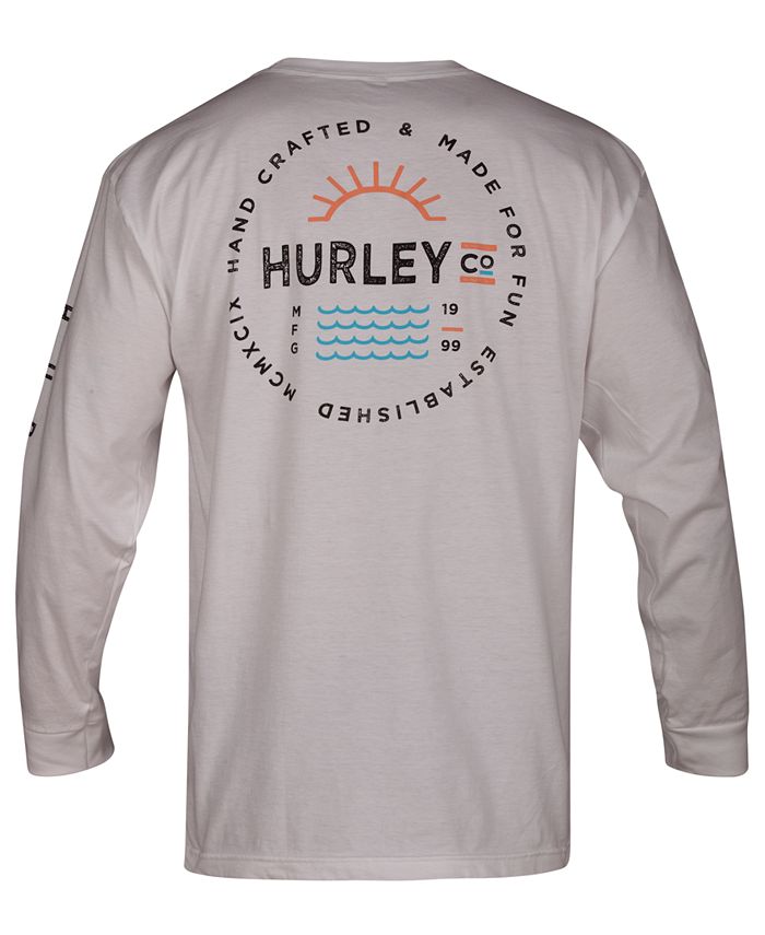 Hurley Men's Cast Away Premium LongSleeve TShirt Macy's