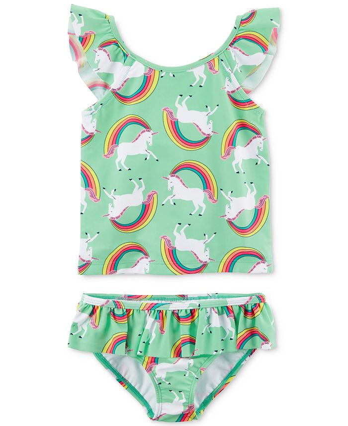 Carter s 2 Pc. Unicorn Print Tankini Swimsuit Toddler Girls Macy s