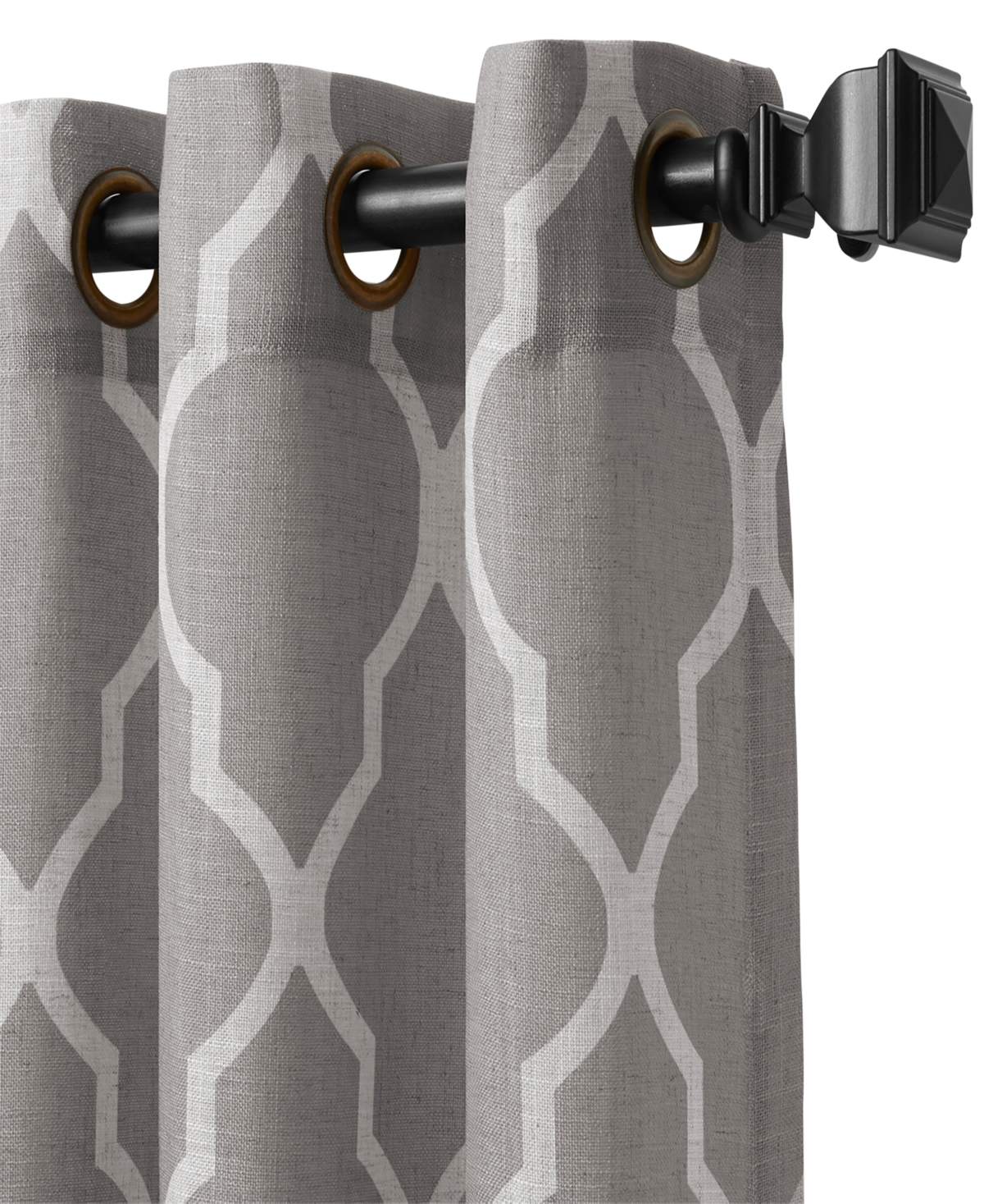 Elrene Home Fashions Medalia Geometric Window Curtain Panel