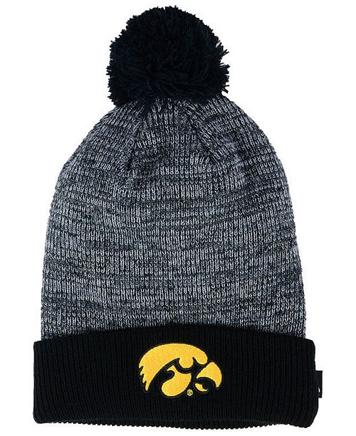 Nike Iowa Hawkeyes Heather Pom Knit Hat Reviews Sports Fan