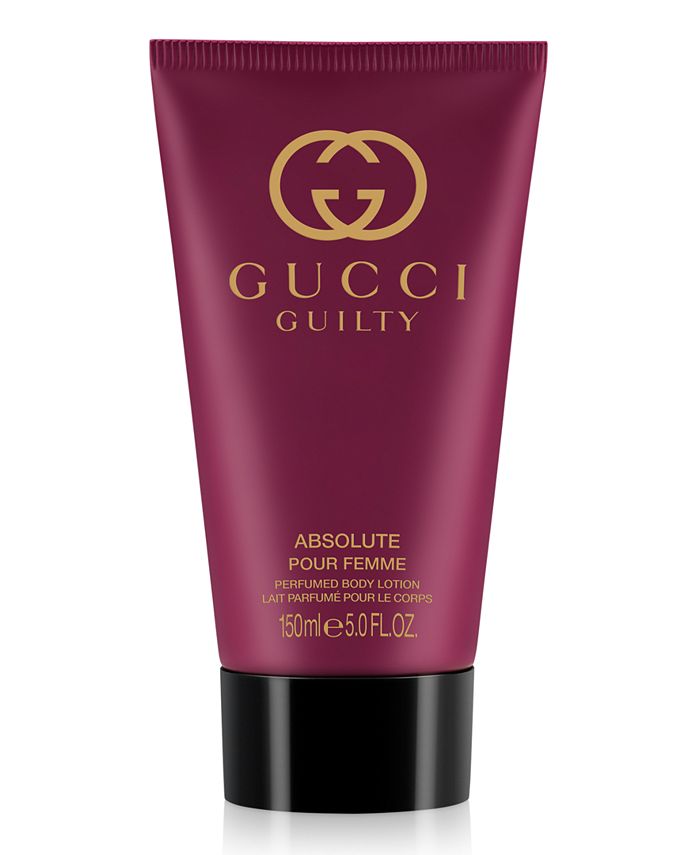 Gucci Guilty Absolute Pour Femme Body Lotion, 5-oz. & Reviews - Perfume Beauty - Macy's