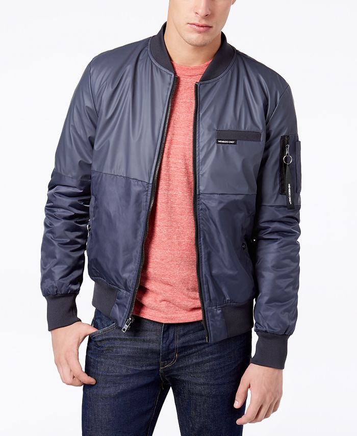 Member's Only Members Only Men's Two-Tone Bomber Jacket - Macy's
