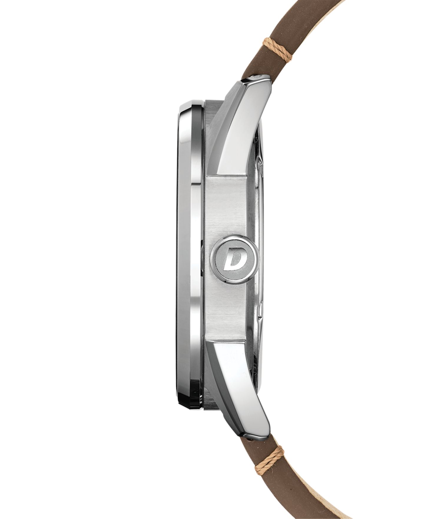 Мужские часы Drive from Citizen Eco-Drive Brown Leather Strap Watch 42mm — фото 2