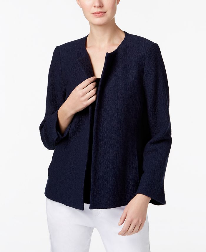 Eileen fisher clearance textured jacket