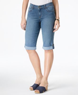 Style \u0026 Co Petite Cuffed Denim Skimmer 
