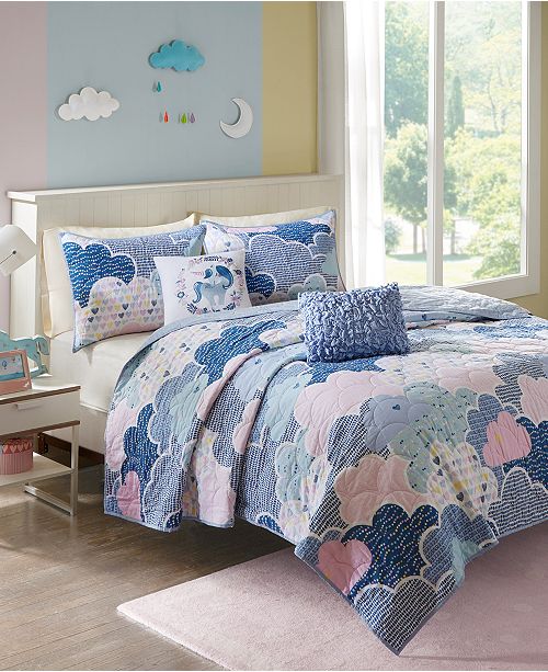 Urban Habitat Cloud 4 Pc Printed Twin Twin Xl Comforter Set