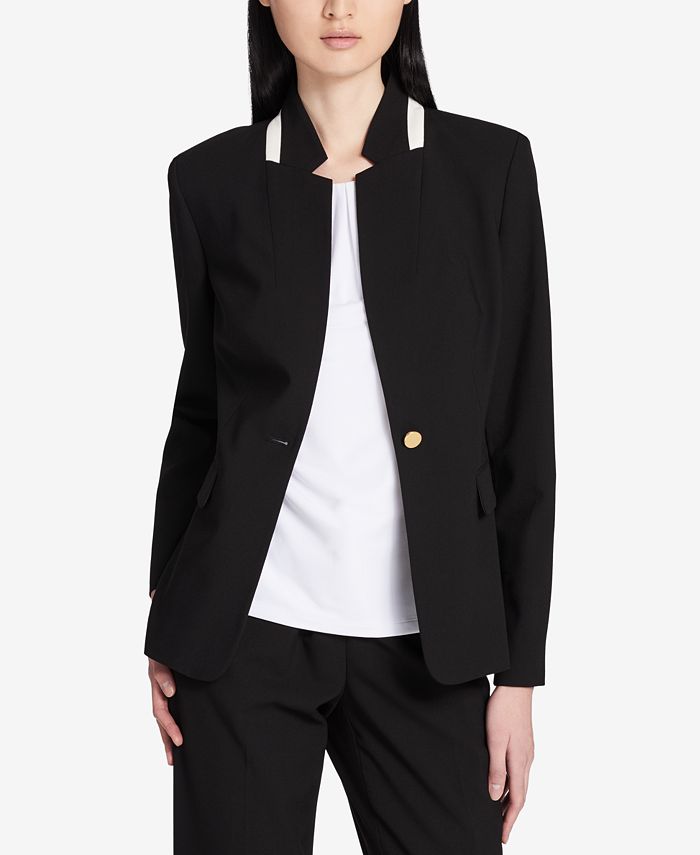 Calvin Klein OneButton Blazer Macy's