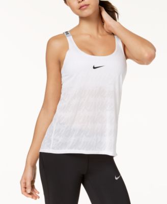 nike split back tank