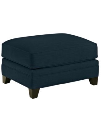 Martha Stewart Collection - Fabric Ottoman, Saybridge: Custom Colors