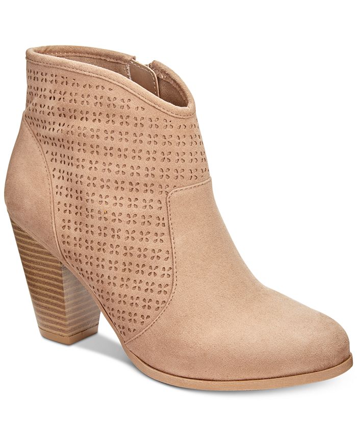 American Rag Aria Perforated Booties, Created for Macy's - Macy's