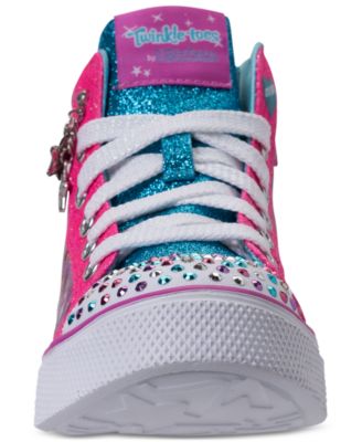 Skechers Little Girls' Twinkle Breeze 2.0 - Emoji Magic