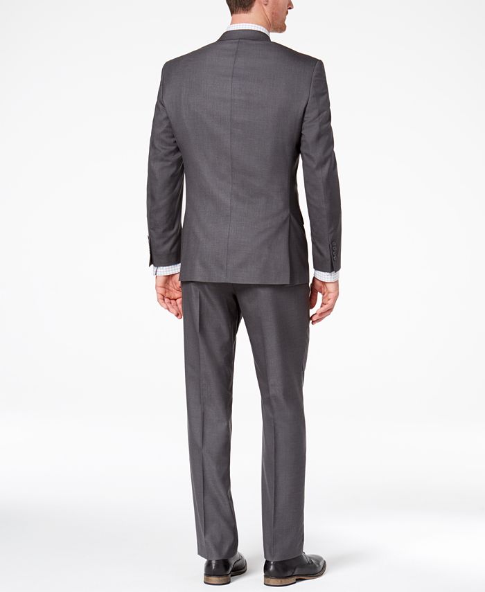 Marc New York Men's Modern Fit Suits Gray Size 44