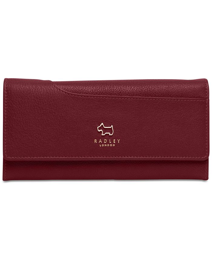Radley London Large Flapover Leather Wallet Macy's