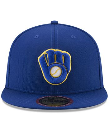 New Era Milwaukee Brewers Vintage World Series Patch 59FIFTY Cap - Macy's