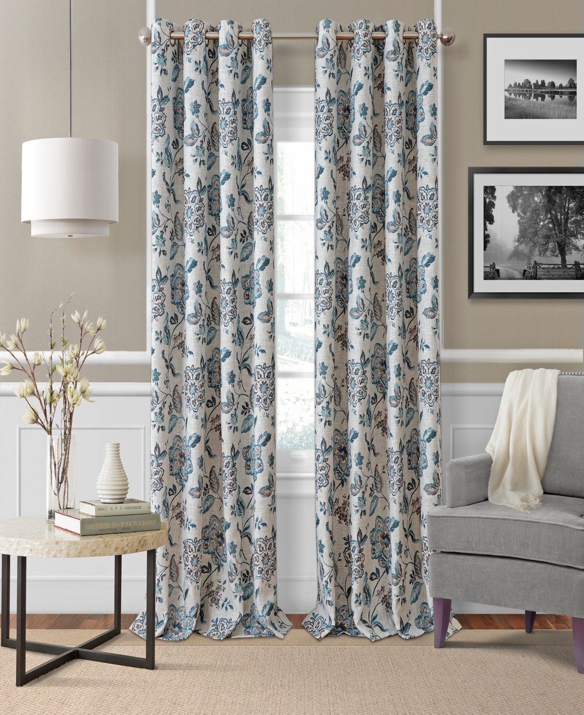 Elrene Sorrento Blackout Linen 52
