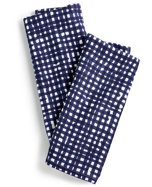 Kate Spade New York 2 Pc Gingham Kitchen Towel Set Reviews