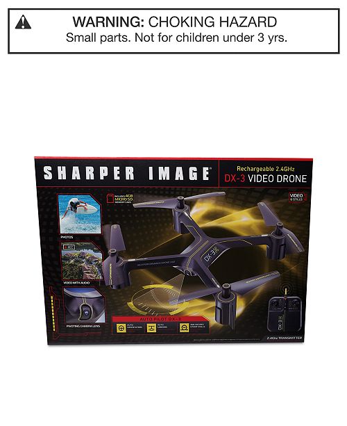 Sharper Image Rechargeable DX-3 Video Drone & Reviews - Toys & Games